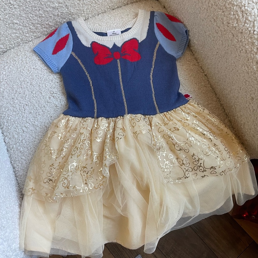 Charming Kids Fairytale Costume - Blue and Gold